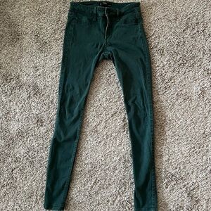 Dark Green Abercrombie Jeans